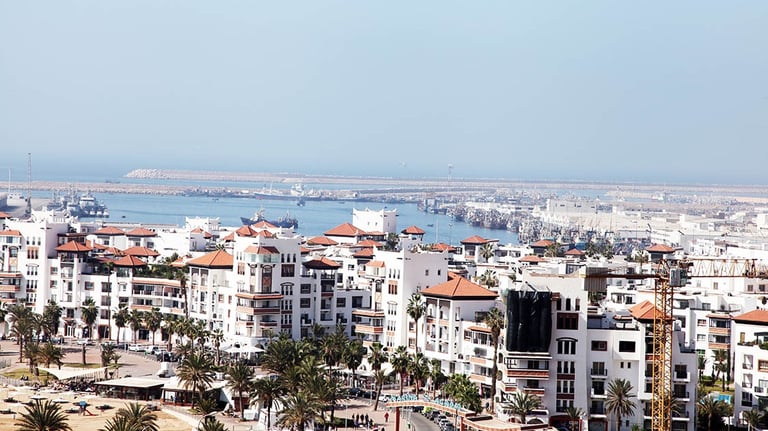 location appartement et maison à Agadir vue mer