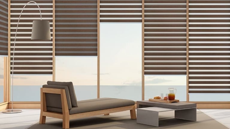 fancy curtains and blinds