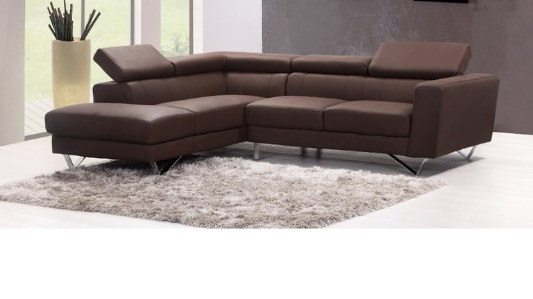 brown sofa