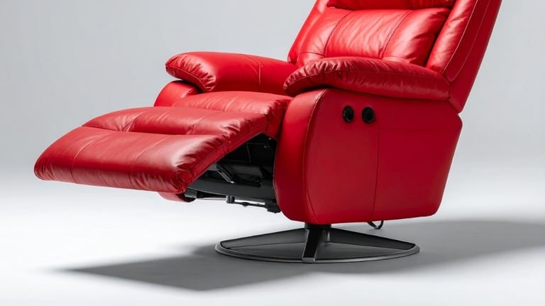 red recliner