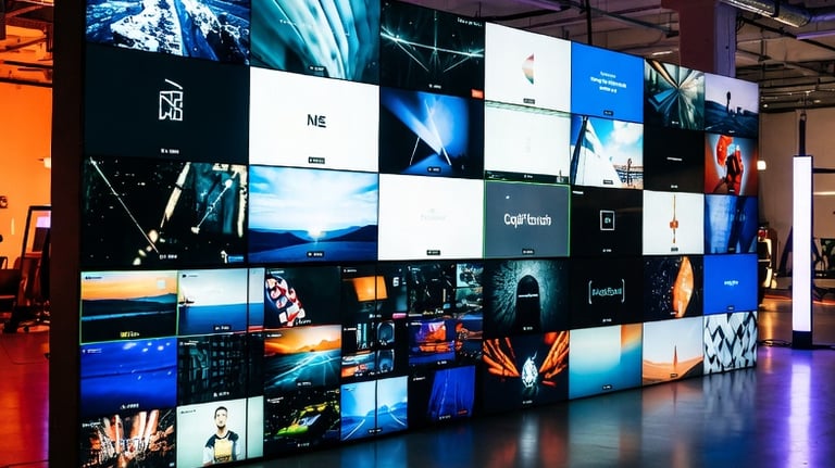 Large commercial video wall display - Video Wall Installation Services - Metroplex Smart Homes