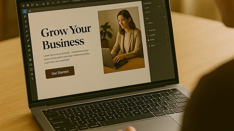 Diseño gráfico y contenido promocional para negocios en Long Island