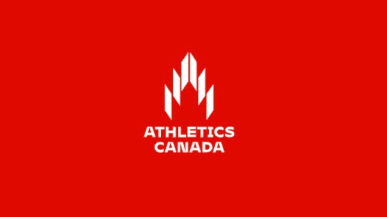 Athletics Canada logo.