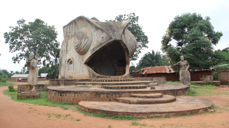 Temple vodoun Adingnigon