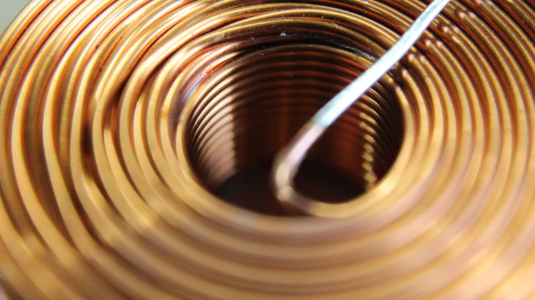 Fölkel Audio copper coil for passive crossover