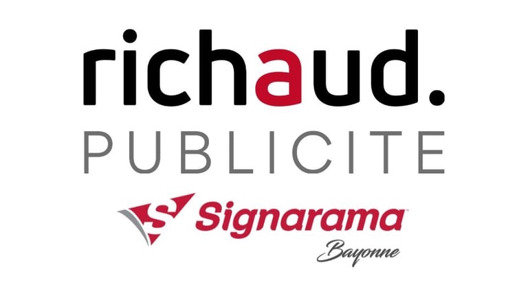 Logo Richaud Publicité - Signarama Bayonne