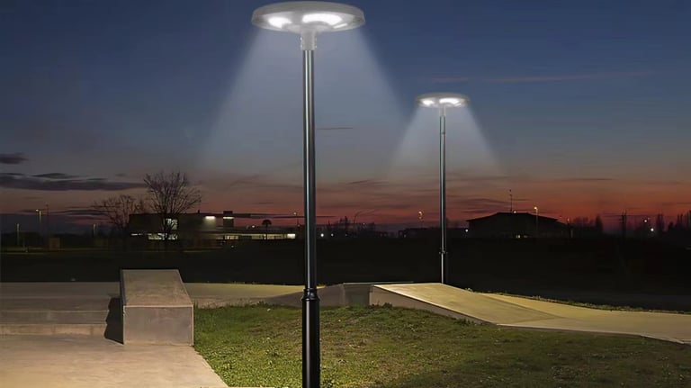 LED garden lights for packing lot
