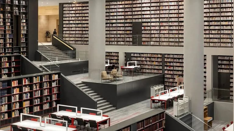 led down light for library