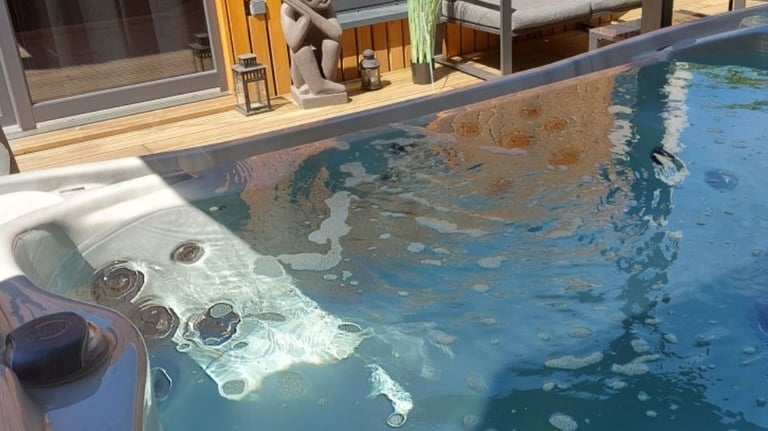 Gîte de luxe avec spa et sauna à Strasbourg - Hôtes et Demeures - jacuzzi demeure 2