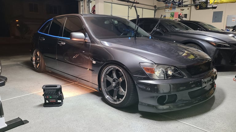 Is300 with prep work completed, ready for professional two-step paint correction in Las Vegas