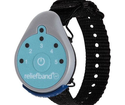 Anxiety & Motion sickness relief band. Discrete device