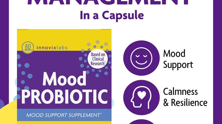 Mood-calmness-probiotic