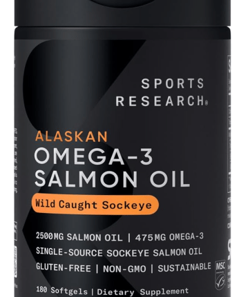 Fish oil salmon pills by sports research