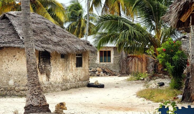 Traditional Zanzibar village house showcasing authentic local architecture and rural life during a cultural village tour