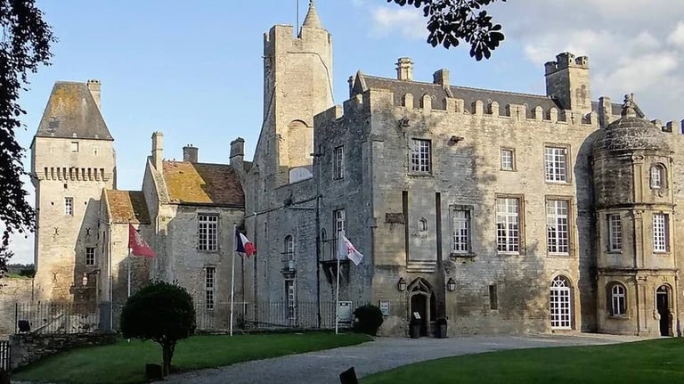 chateau de creully vue exterieure