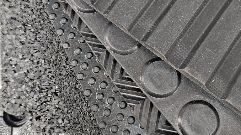 Revêtement caoutchouc sol