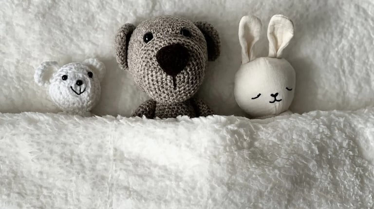 peluche qui dorme pour illustrer Formation sommeil bébé professionnelle