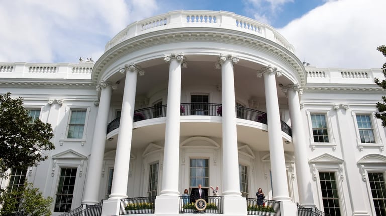 Donald Trump en la Casa Blanca
