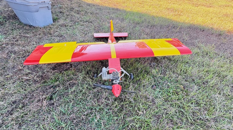 Red & Yellow High Wing