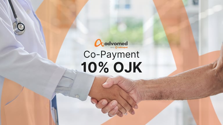 pasien tanggung 10% biaya asuransi