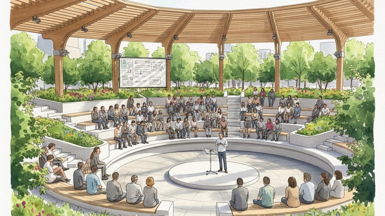 Mel lastman Square urban upgrade Lily Cheng