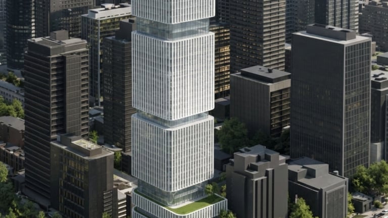 Toronto tower by sama karim design studio samaneh karimelahi