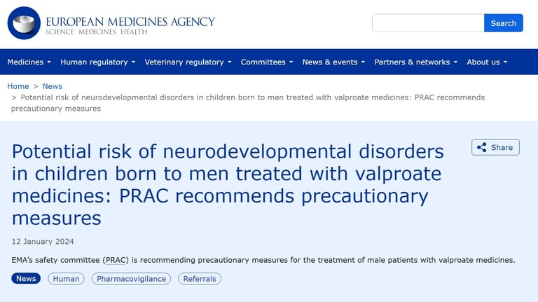 Screen shot of linked web page