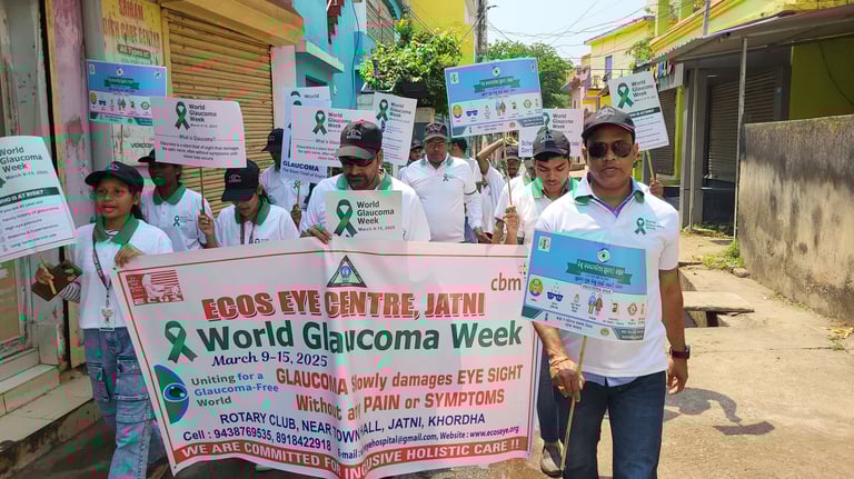 World Glaucoma Week Awareness Rally
