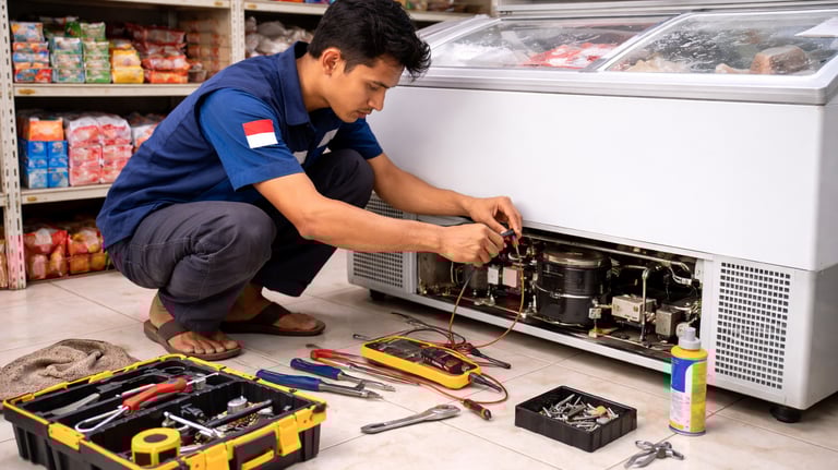 Service kulkas Marpoyan Damai