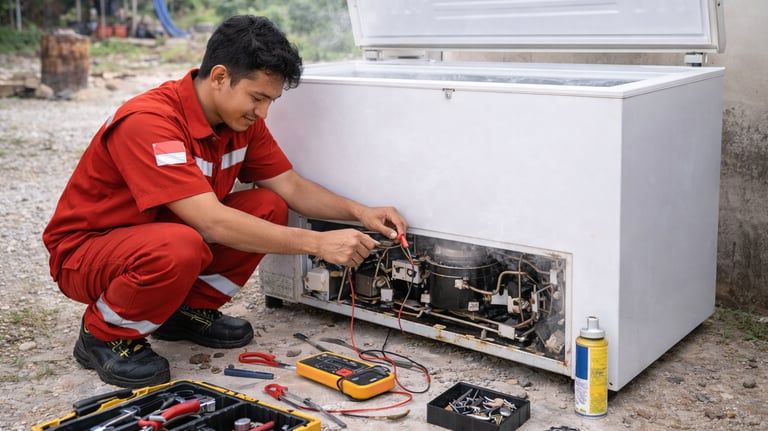 service kulkas bukit raya