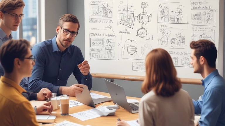 A collection of business and strategy books is displayed on a wooden surface. The books have titles related to customer growth and gamification. A warm light glows in the background, giving the scene a cozy, intellectual ambiance.
