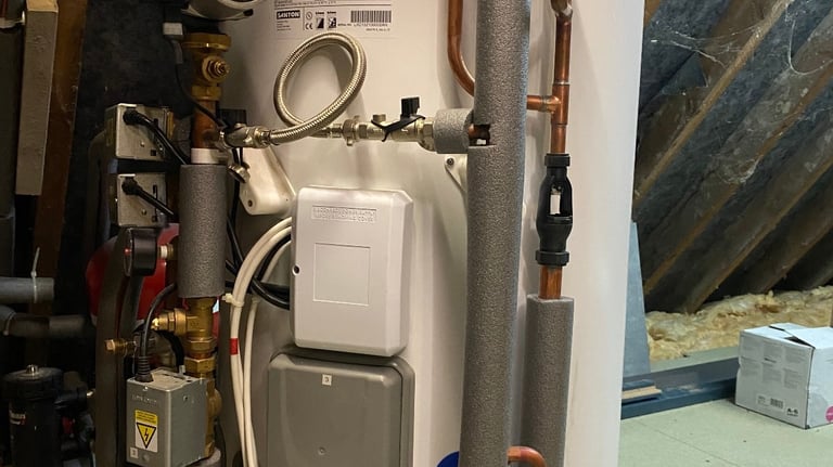 hot water cylinder work