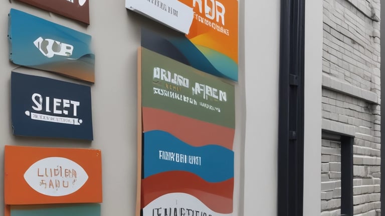 A curved facade covered in white latticework