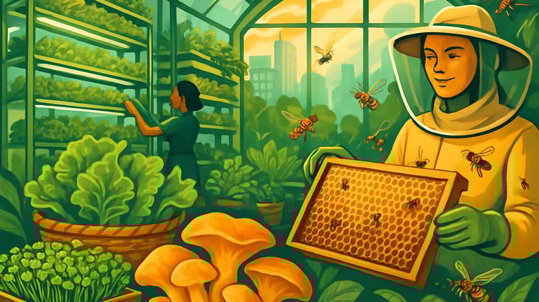 Green Team Farms sustainable urban farming Wyoming & Nevada