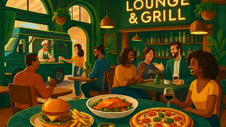 GT Bs Lounge and Grill restaurant