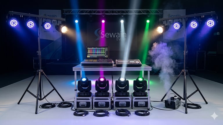 sewa paket lighting system jakarta