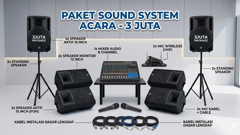 sewa paket sound system murah