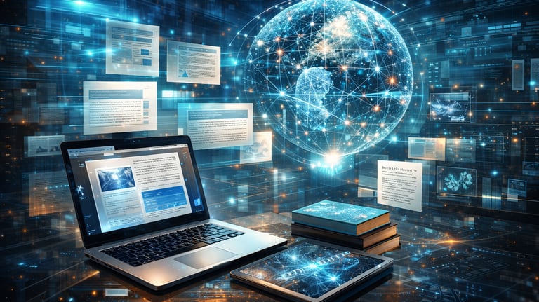 Human and artificial intelligence collaboration concept