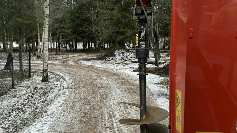 graztas augalu, medeliu sodinimui, greztiniai poliai