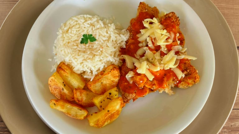 Frango Parmegiana - Mr.Fit