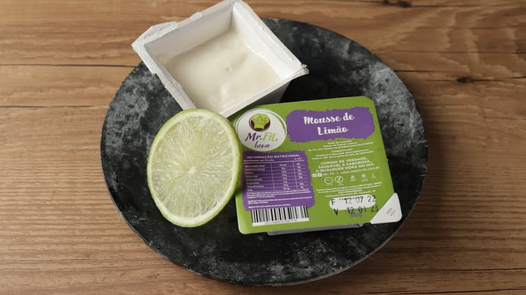 mousse de limão Mr. Fit