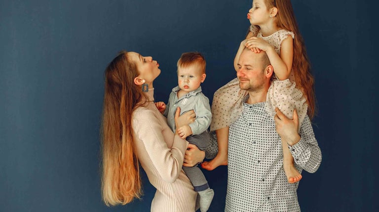 Familienportrait, Familienfotografie 