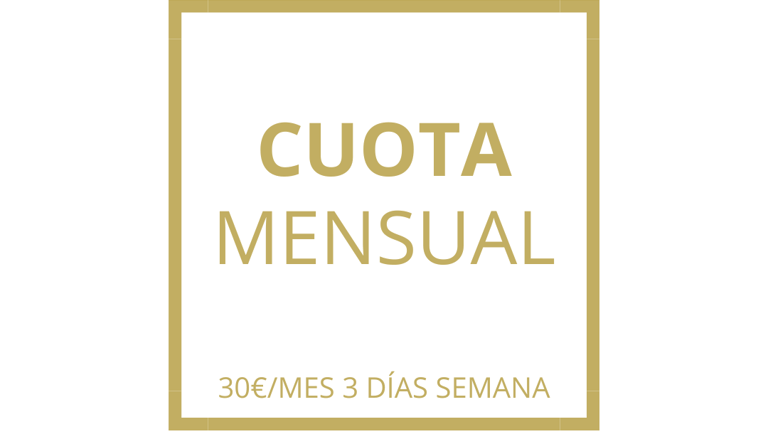 cuota mensual Gimnasio Olimpo La Bañeza