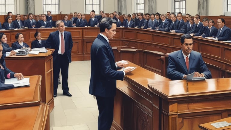 A curved facade covered in white latticework