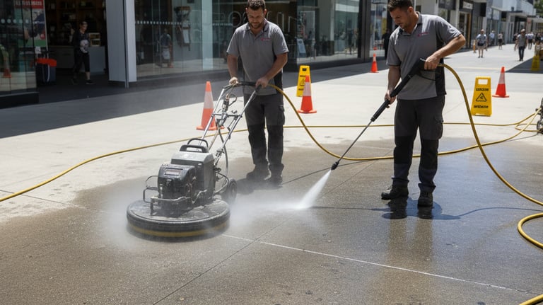 Golden Hands Pressure Cleaning Commercial Services Brisbane