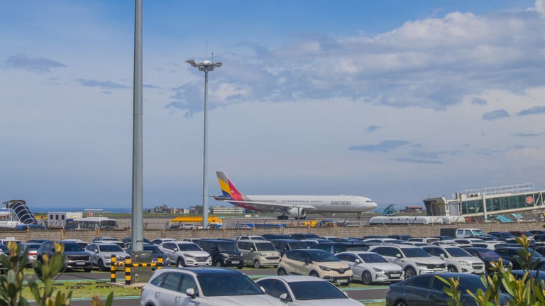 Our Taxis waiting outside the Airport to ensure on-time, smooth, and hassle-free rides.