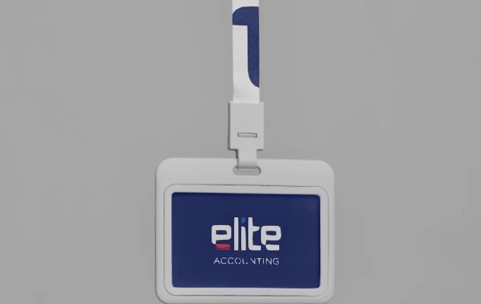 ID personeli e personalizuar për studion Elite Accounting