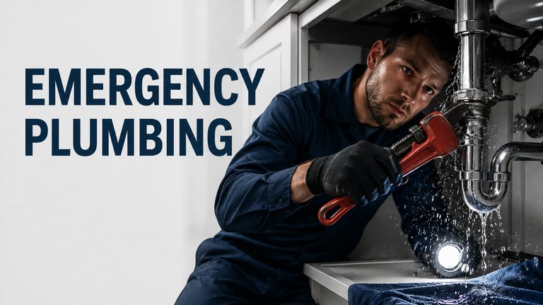emergency plumbing, emergency service
