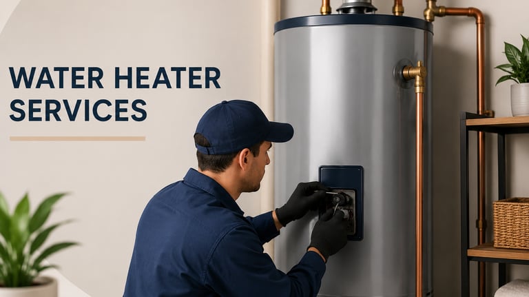 Water heater installment, repair and maintenance