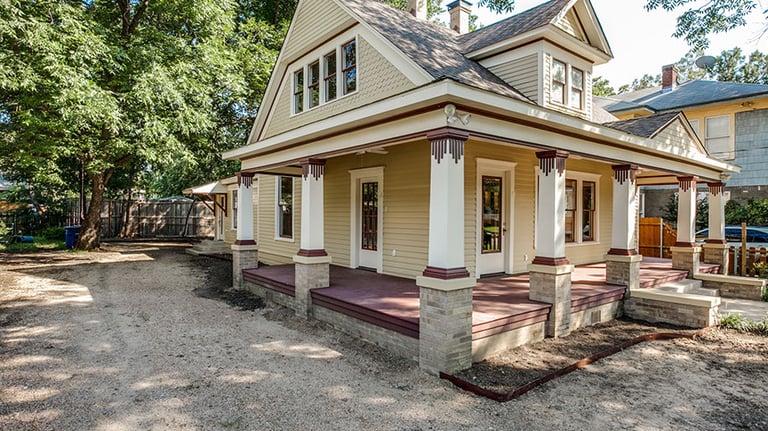 Junius Street renovation